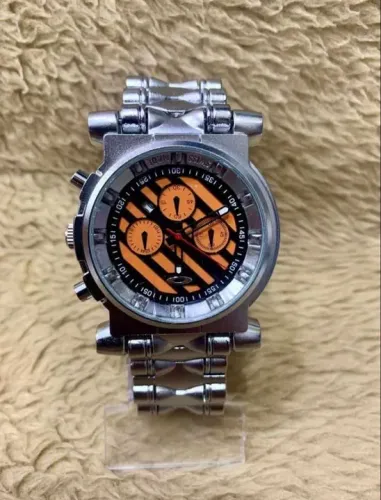 Relógio Oakley Tank Minute série prata