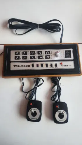 Telejogo 2 Philco Ford 10 Jogos Game das Antigas