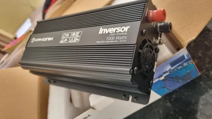 Inversor Off Grid Hayonik 12V 1000W 220V Onda Senoidal Pura. Para energia Solar.