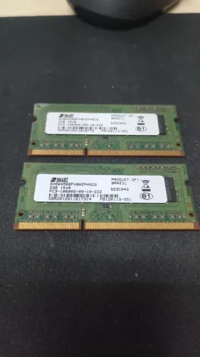 2 pentes memória RAM 2GB-1R-8-10600s SMART