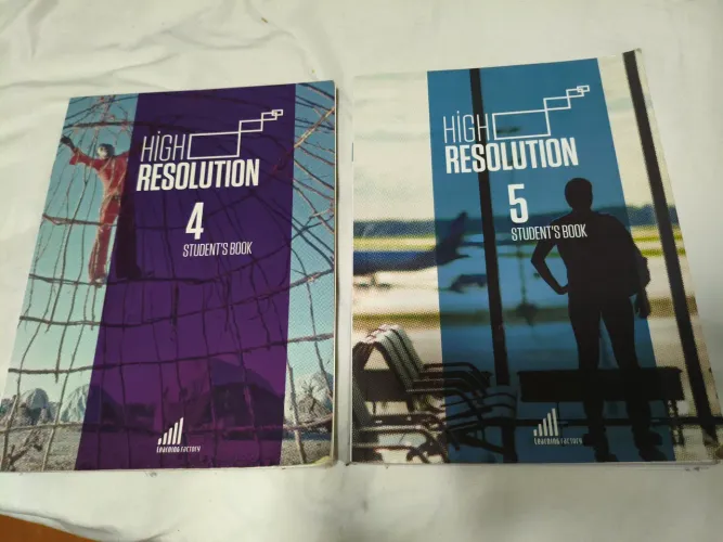Livros High Resolution 4 e 5 Cultura Inglesa