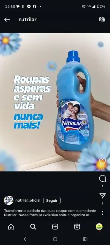 Amaciante Nutrilar - Galao com 5 litros
