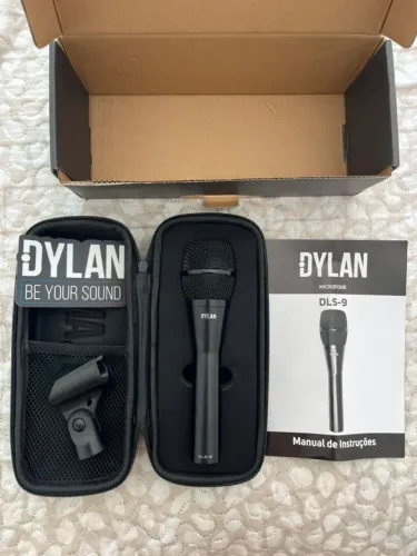 Microfone Dinâmico Super-cardioide Dylan Dls-9