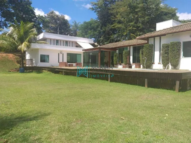 Casa em condomínio à venda, 3 quartos, 1 suíte, 2 vagas, Condomínio Canto do Riacho - Lago