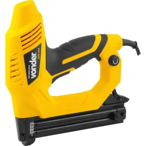 Grampeador Pinador Elétrico GPE916 para Grampos 220V Tipo 600 de 16 e 19mm e Pinos Tipo F 