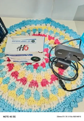 Webcam HD 1080p H6 - Nova