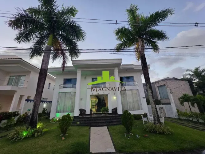 Alphaville Salvador 1, Casa À Venda 600m², 5 Quartos, 4 Suítes, Piscina, Área Gourmet, Vis