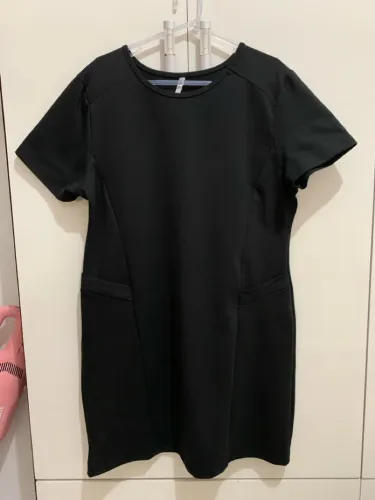 (TAM: G - GG) Vestido Preto De Inverno