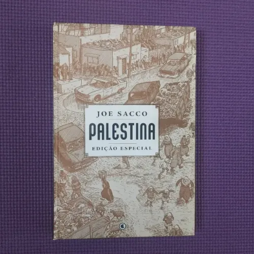 PALESTINA EDIÇÃO ESPECIAL JOE SACCO HQ CAPA DURA PT BR CONRAD