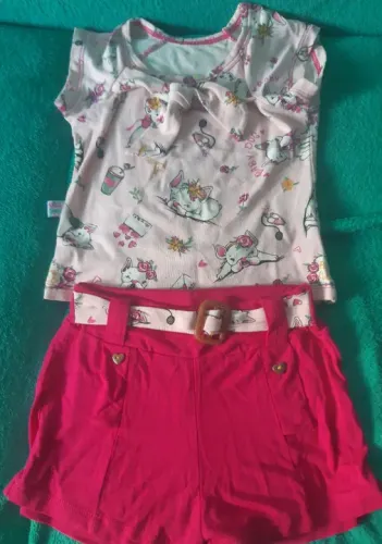 Conjunto - Tamanho 3 - 4 anos