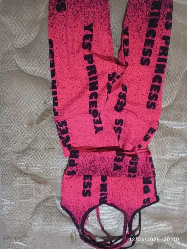 Conjunto de Leggings e Top de Ginástica - Yes Princess
