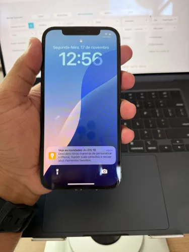 Oportunidade: iPhone 12 de 64 gb preto TODO ORIGINAL