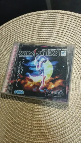 Jogo Sega Saturno Original Japonês Nights R$:200 Reais