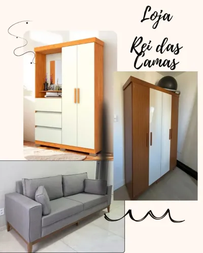 Sofá e Roupeiro direto da fábrica