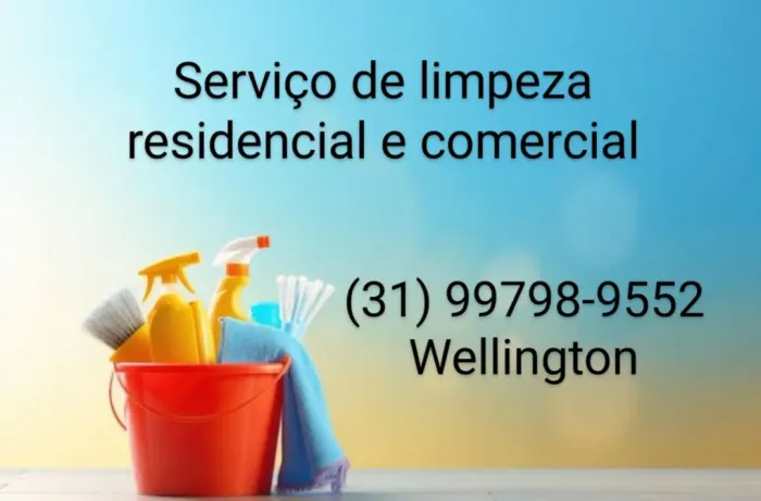 Faxina Serviços de limpeza comercial e residencial