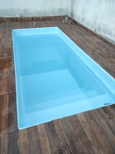 Piscina de fibra 