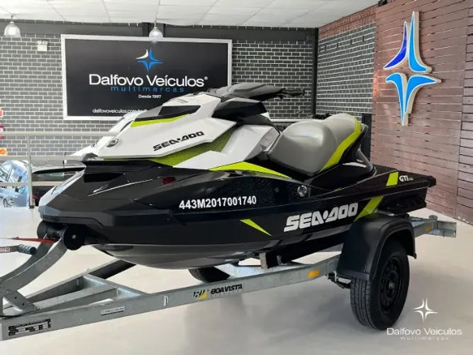 Jet Ski Seadoo 2017 com Carreta 99h uso Único Dono GTI 130 SE