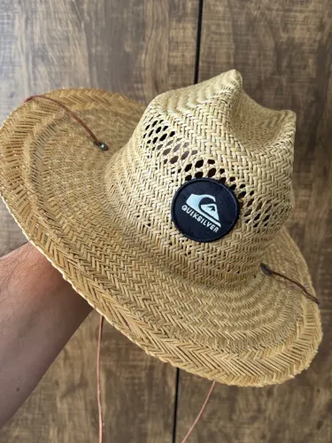 Chapéu Quiksilver de Palha Original