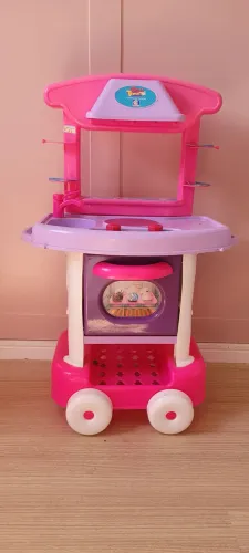 Cozinha Infantil Rosa - Time do Chef