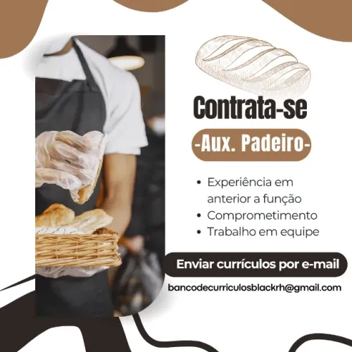 Auxiliar de Padaria 