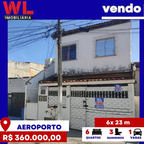 Vendo casa no aeroporto