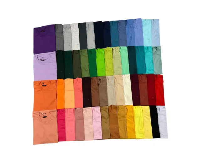 Camisas Básicas Algodão Masculinas