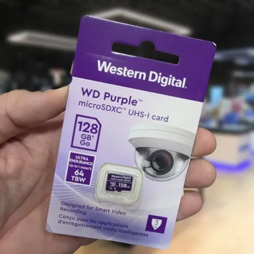 Lacrado Cartão Micro SD 128gb 64tbw Ideal Sistema câmera CFTV