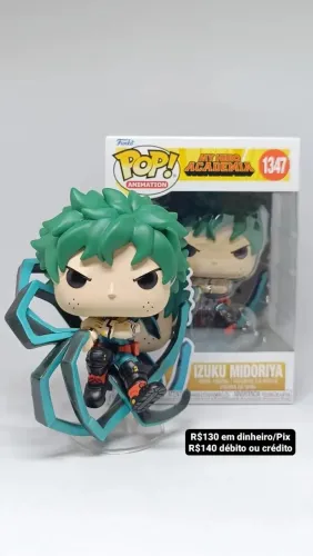 Novo Funko Pop Izuku midoriya 1347