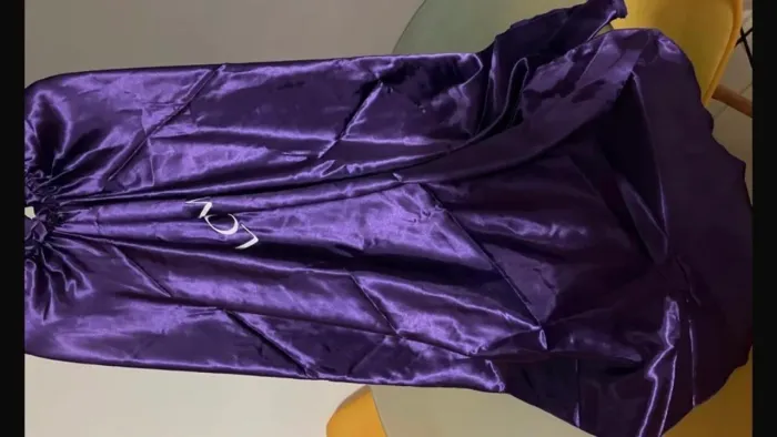 Capas para corte cabelo roxa e rosa (novas).