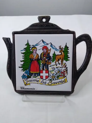 Porta chaleira francesa chique