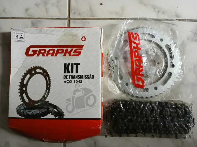Kit relação da bros 160 cc