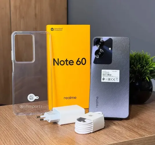 Realme Note 60 128/04 Novo Entrega Gratuita Capa e Película Garantia 