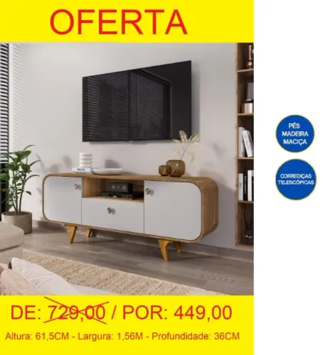 Rack retro em promoção - Venha aproveitar as condições