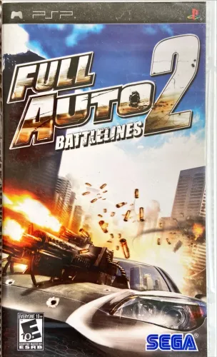 Jogo PSP - Full Auto 2 Battlelines LACRADO