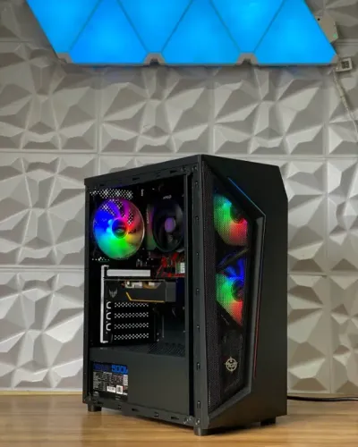 PC Gamer Novo RYZEN 5 + GTX1650 + 1 ano de garantia e em até 12x