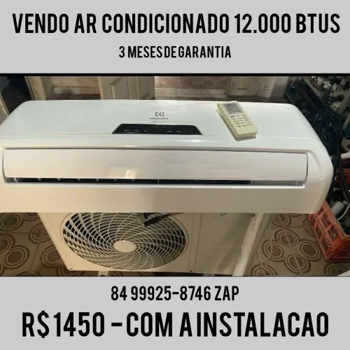 Vendo ar condicionado 12.000 BTUs