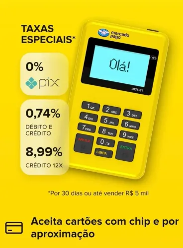 Maquina point mini nfc 2 maquininha cartao mercado pago 