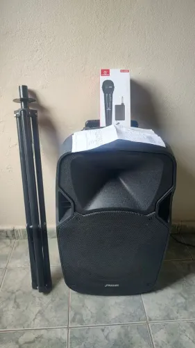 Caixa de Som Frahm com nota fiscal