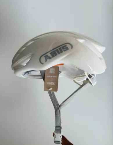 Capacete Abus Gamechanger 2.0 Cor Branco Puro/ Tamanho M.