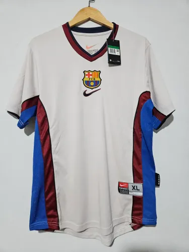 Camisa Camiseta Barcelona 1998 1999 2 Away Retro 