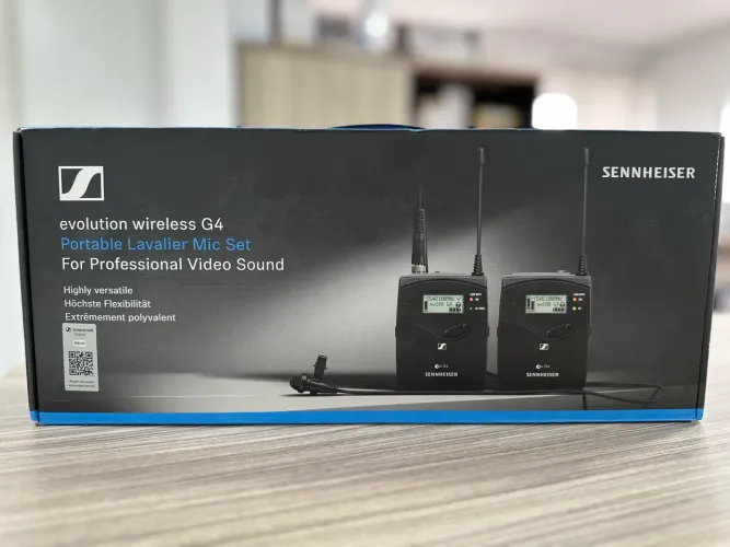Microfone Sennheiser EW-112P G4 - NOVO LACRADO