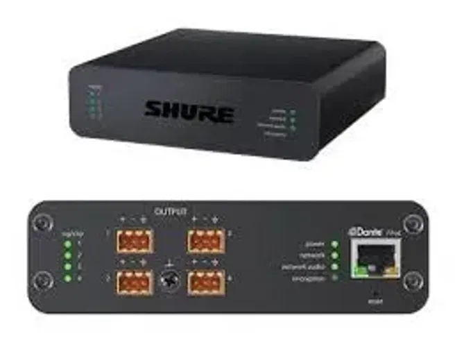 Interface de Rede de Audio Shure ANI4OUT-BLOCK