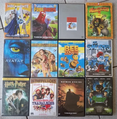 Coleção de Filmes em DVD - Diversos Gêneros