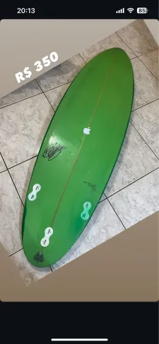 Prancha de Surf Buí Souza Tamanho 5'10 - 27,5L 