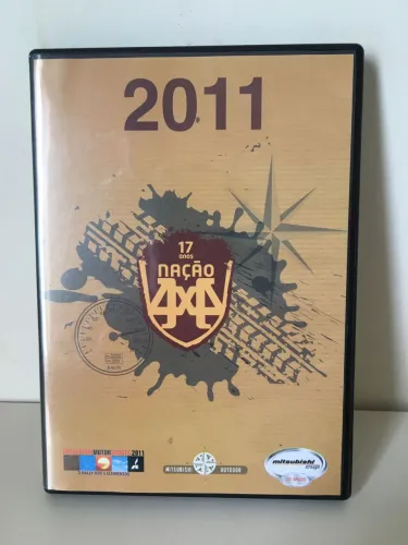3 Dvds Nação 4x4 Mitsubishi 