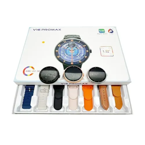 Relógio 7 pulseira Smartwatch V16 PROMAX inteligente digital