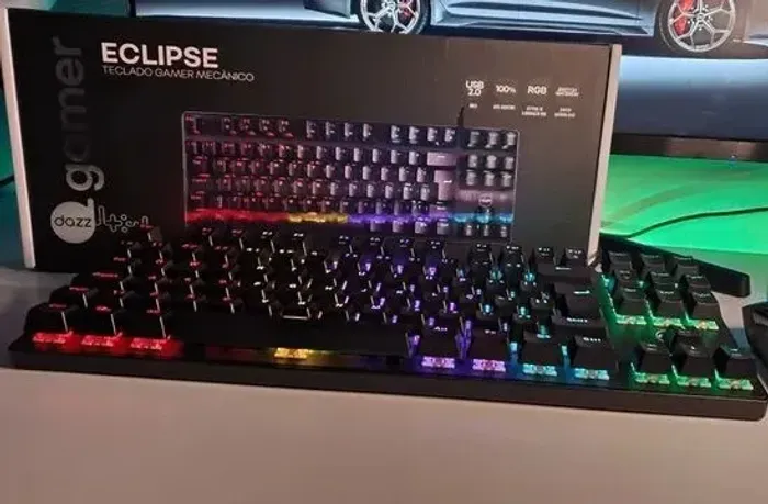 Teclado Gamer Mecânico Dazz Eclipse