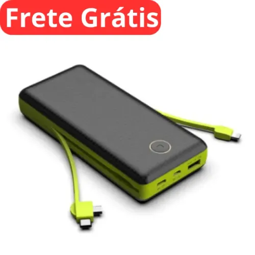 Carregador Portátil power bank 20000 mAh