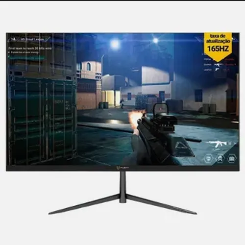 Monitor Gamer Husky 23.8' LED, Plano, 165 Hz, FullHD, 1ms, HDMI/DisplayPort, Novo, Lacrado