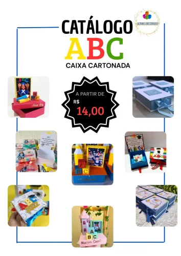 Caixa cartonada para ABC - Outros eventos 